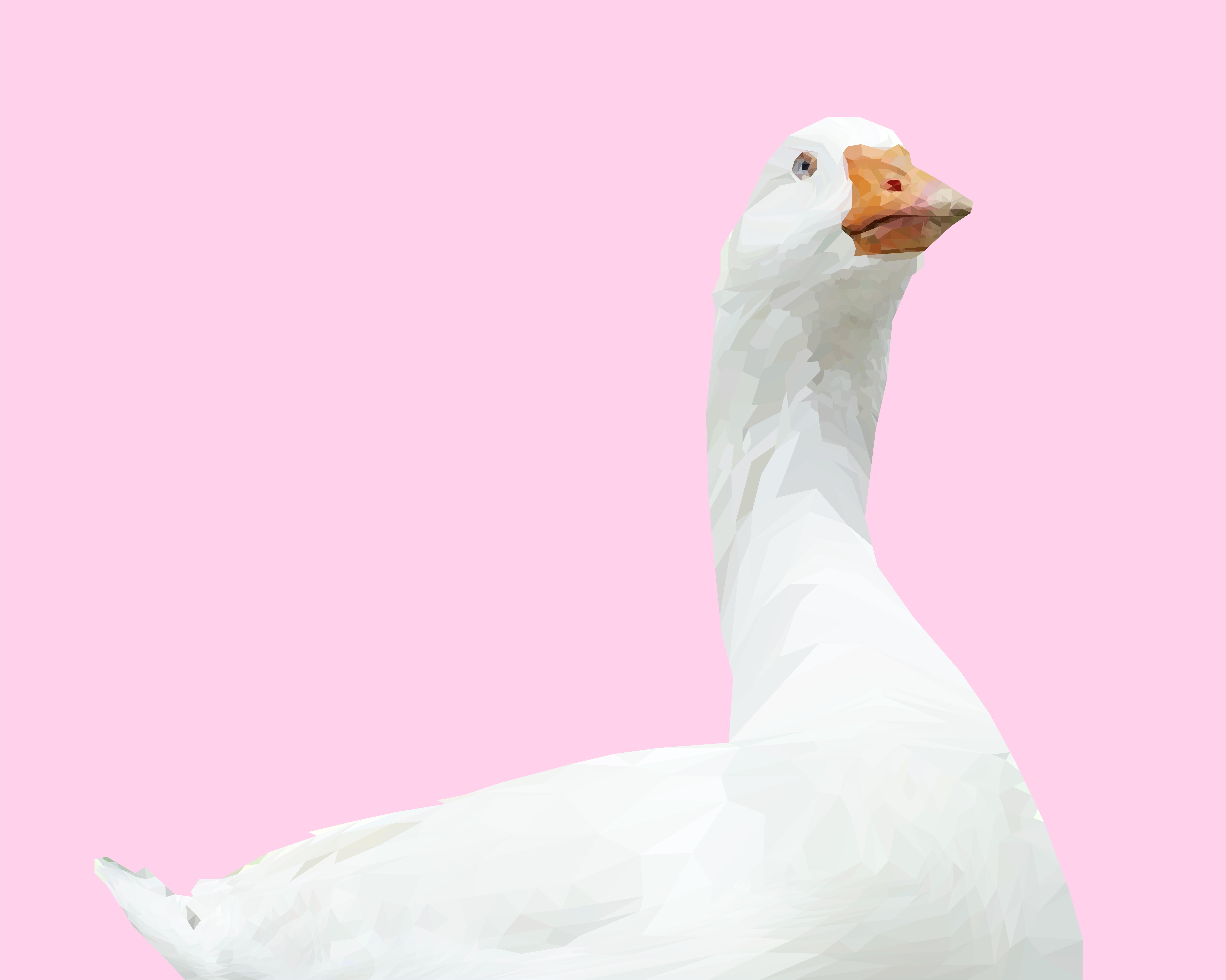 Low Poly Goose